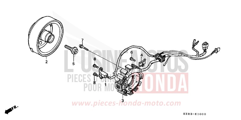 GENERATOR von CA125 REBEL SCHWARZ (NH1) von 1995